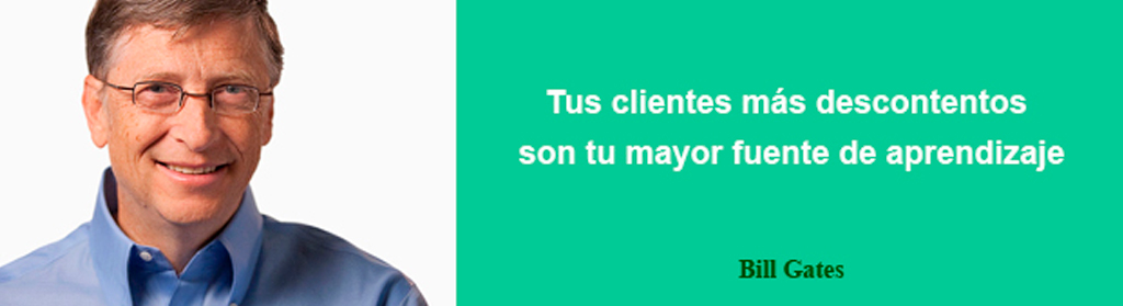 ¿Qué información nos aporta el cliente descontento?